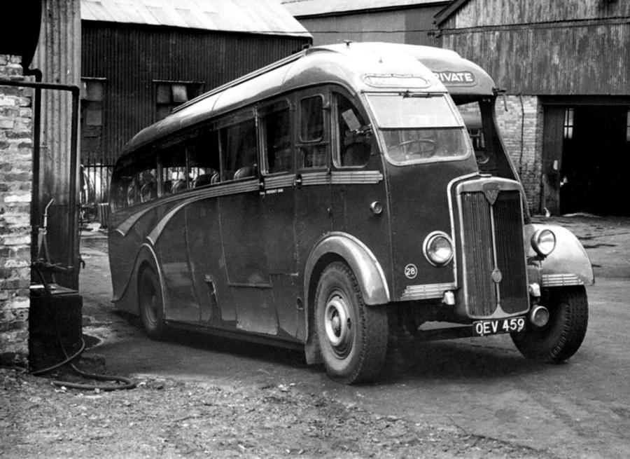  Maudslay Marathon III Black & White (C33F) 1949 года  (UK) (фото 1 из 1)